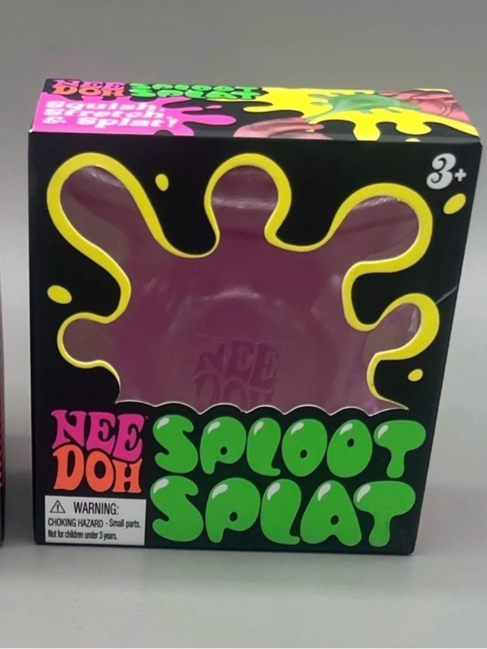 Schylling NeeDoh PURPLE/PINK 💜🩷 SPLOOT Splat Novelty Sensory Fidget Toy NEW